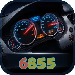 6855